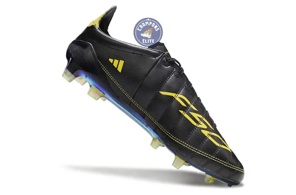 F50 ELITE ADIZERO 2010 FG REMAKE - NOIR/JAUNE ÉDITION LIMITÉE - Image 3