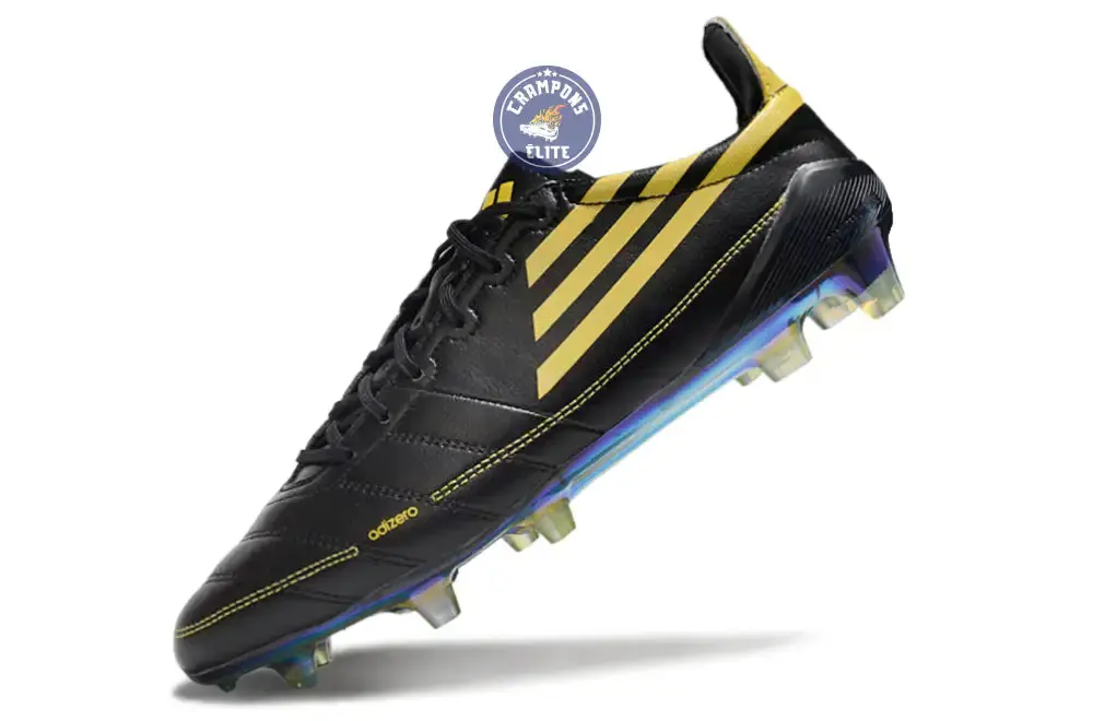 F50 ELITE ADIZERO 2010 FG REMAKE - NOIR/JAUNE ÉDITION LIMITÉE - Image 4