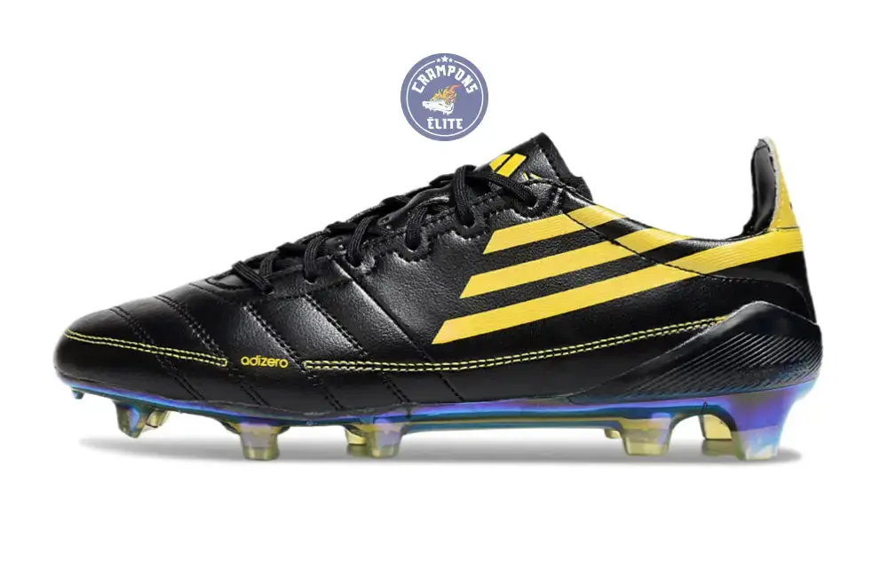 F50 ELITE ADIZERO 2010 FG REMAKE - NOIR/JAUNE ÉDITION LIMITÉE - Image 5