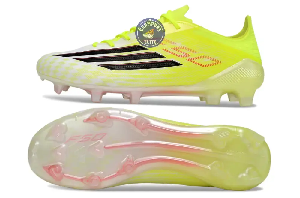Adidas F50 Elite FG Born For Goals - Jaune/Noir/Rouge - Image 3
