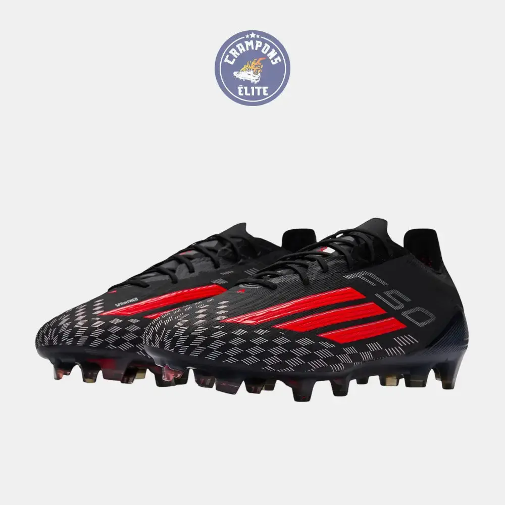 Adidas F50 Elite FG DNA Pack - Noir/Gris/Rouge - Image 2