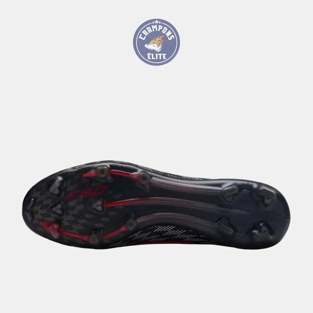 Adidas F50 Elite FG DNA Pack - Noir/Gris/Rouge - Image 5