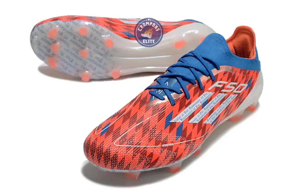 F50 Elite Lacets FG Thomas Müller Raumdeuter - Rouge/Blanc/Bleu ÉDITION LIMITÉE - Image 2