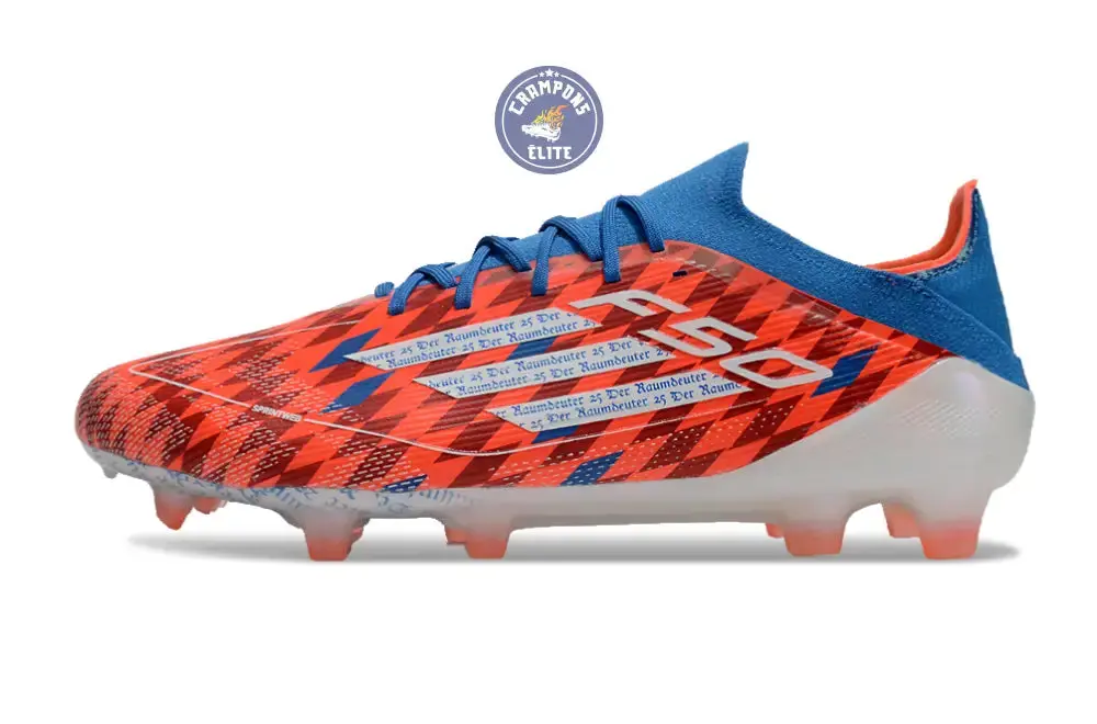F50 Elite Lacets FG Thomas Müller Raumdeuter - Rouge/Blanc/Bleu ÉDITION LIMITÉE - Image 5