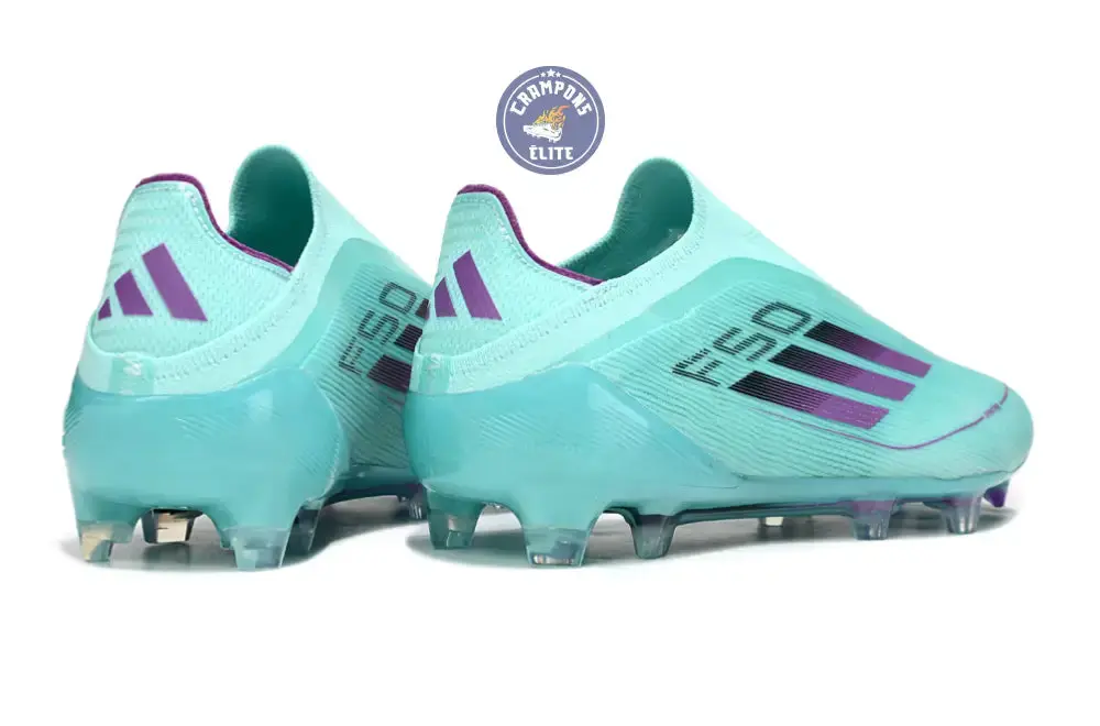 F50 Elite Laceless FG - Bleu/Violet - Image 6