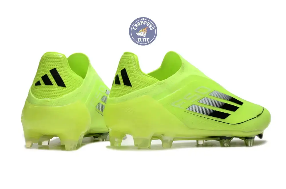 F50 Elite Laceless FG Concept Jaune Fluo - Image 7