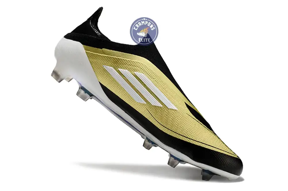 F50 Elite Laceless FG Triunfo Dorado - Doré/Blanc/Noir - Image 5