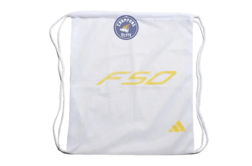 F50 Elite Laceless FG Triunfo Dorado - Doré/Blanc/Noir - Image 8