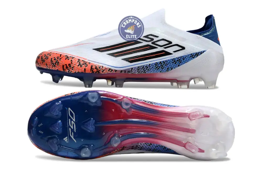 F50 Elite Laceless FG x Heung Min Son - Blanc/Bleu/Rouge - Image 2