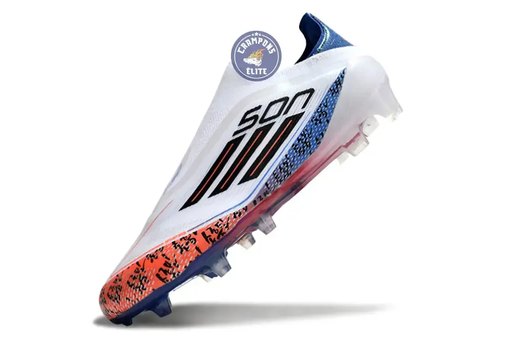 F50 Elite Laceless FG x Heung Min Son - Blanc/Bleu/Rouge - Image 4