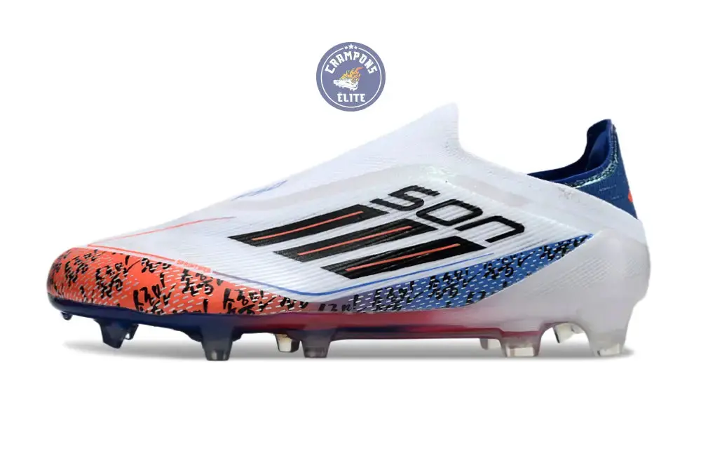 F50 Elite Laceless FG x Heung Min Son - Blanc/Bleu/Rouge - Image 5