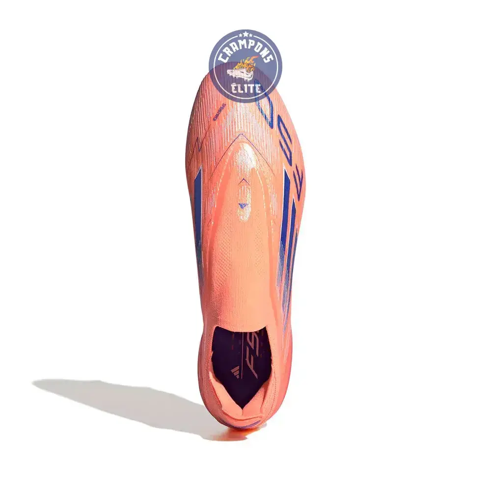 F50 Elite Laceless SG Coral Blaze - Orange/Bleu SG - Image 2