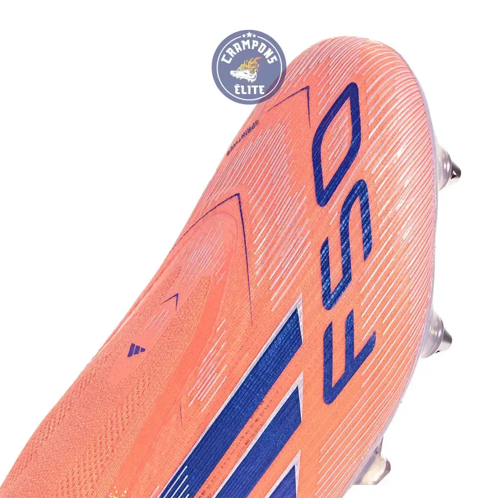 F50 Elite Laceless SG Coral Blaze - Orange/Bleu SG - Image 8