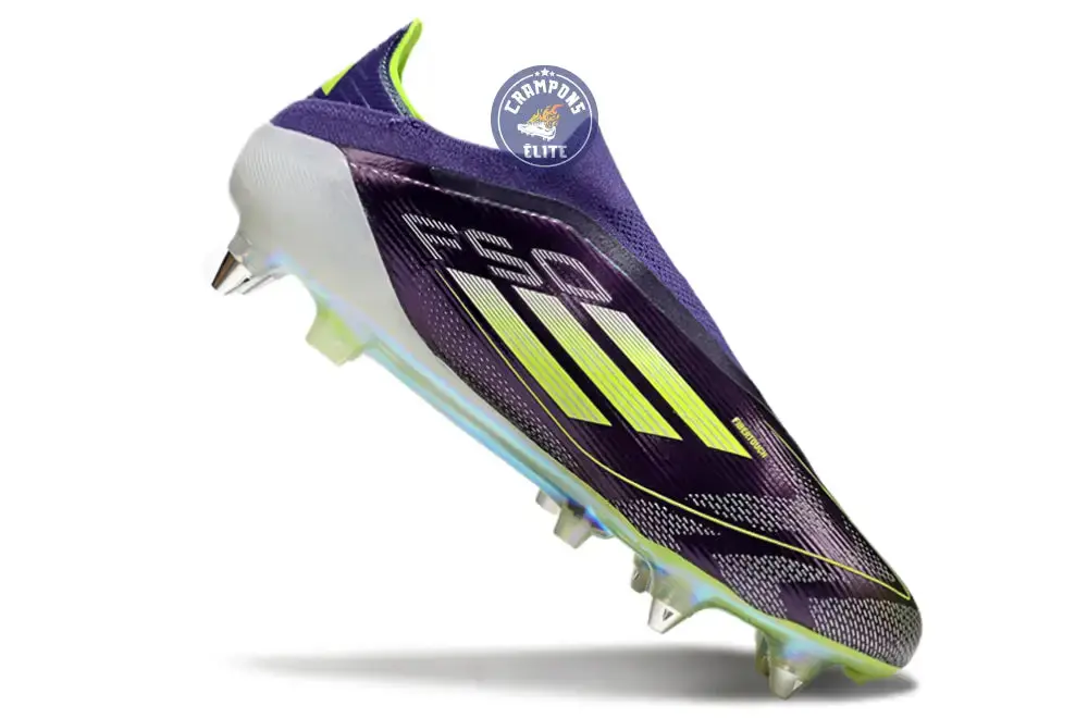 F50 Elite Laceless SG Fast Reborn - Violet/Blanc/Lucid Lemon ÉDITION LIMITÉE - Image 3