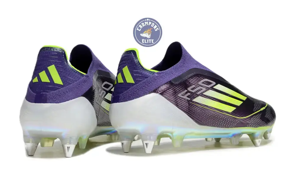 F50 Elite Laceless SG Fast Reborn - Violet/Blanc/Lucid Lemon ÉDITION LIMITÉE - Image 6