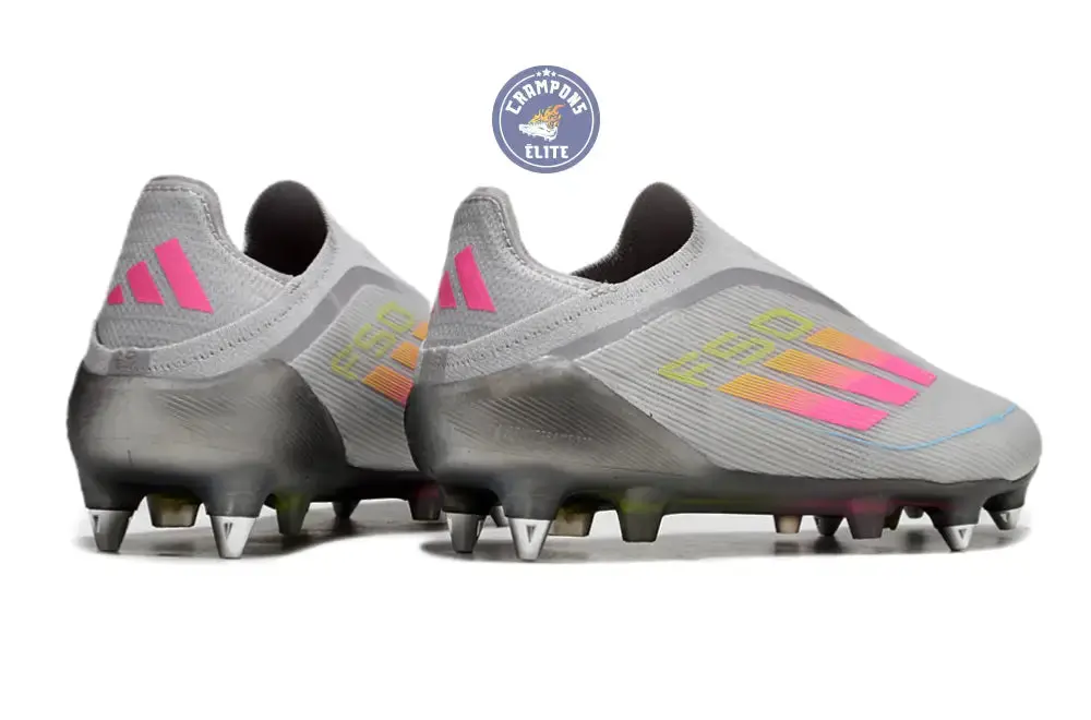 F50 Elite Laceless SG - Gris/Multicolor - Image 6