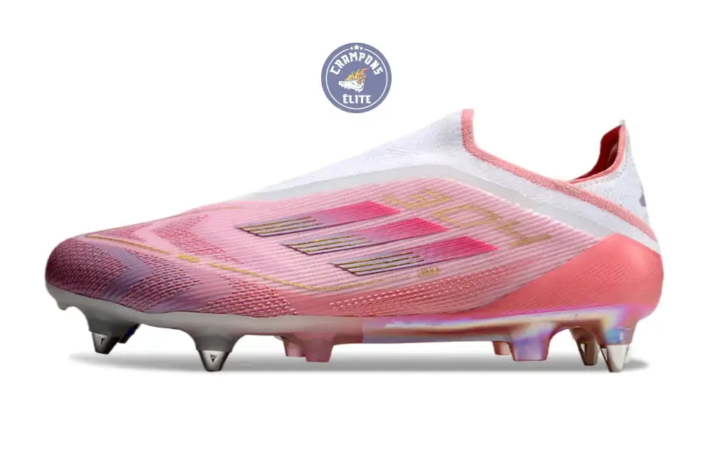 Adidas F50 Elite Laceless SG Lamine Yamal 304 - Rose/Purple Glow Édition Limitée - Image 5