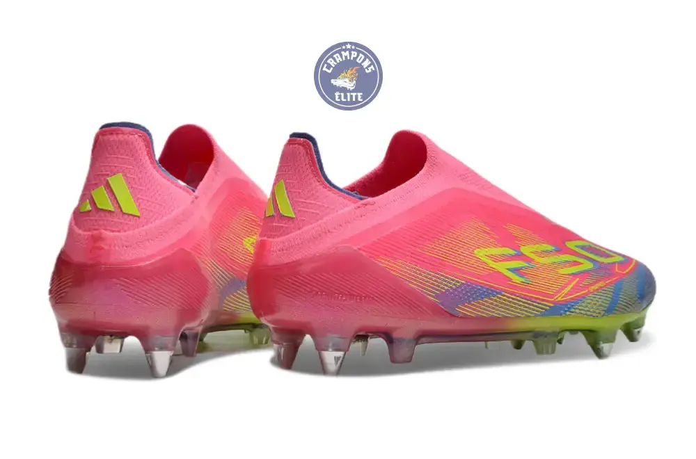 F50 Elite Laceless SG Mystic Victory - Rose/Vert/Blue Fusion - Image 6