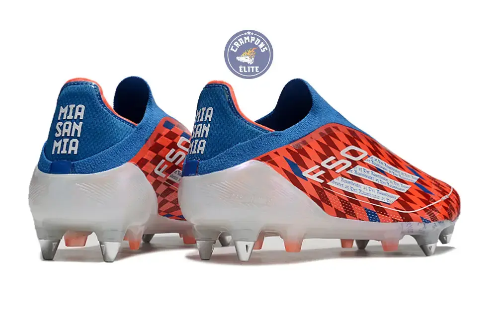 F50 Elite Laceless SG Thomas Müller Raumdeuter - Rouge/Blanc/Bleu ÉDITION LIMITÉE - Image 6