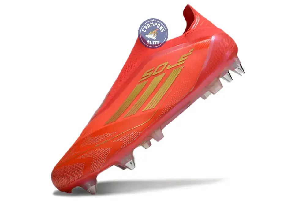 F50 Elite Laceless SG Two Horizons - Rouge/Doré/Rouge ÉDITION LIMITÉE - Image 4