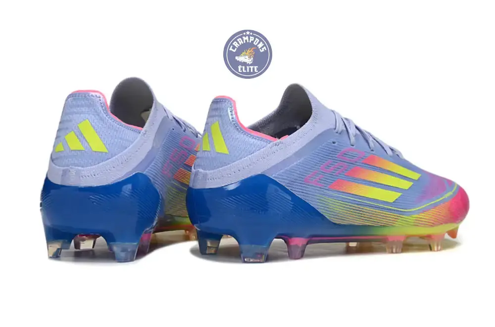 F50 Elite Lacets FG - Blue Fusion/Vert/Rose - Image 6