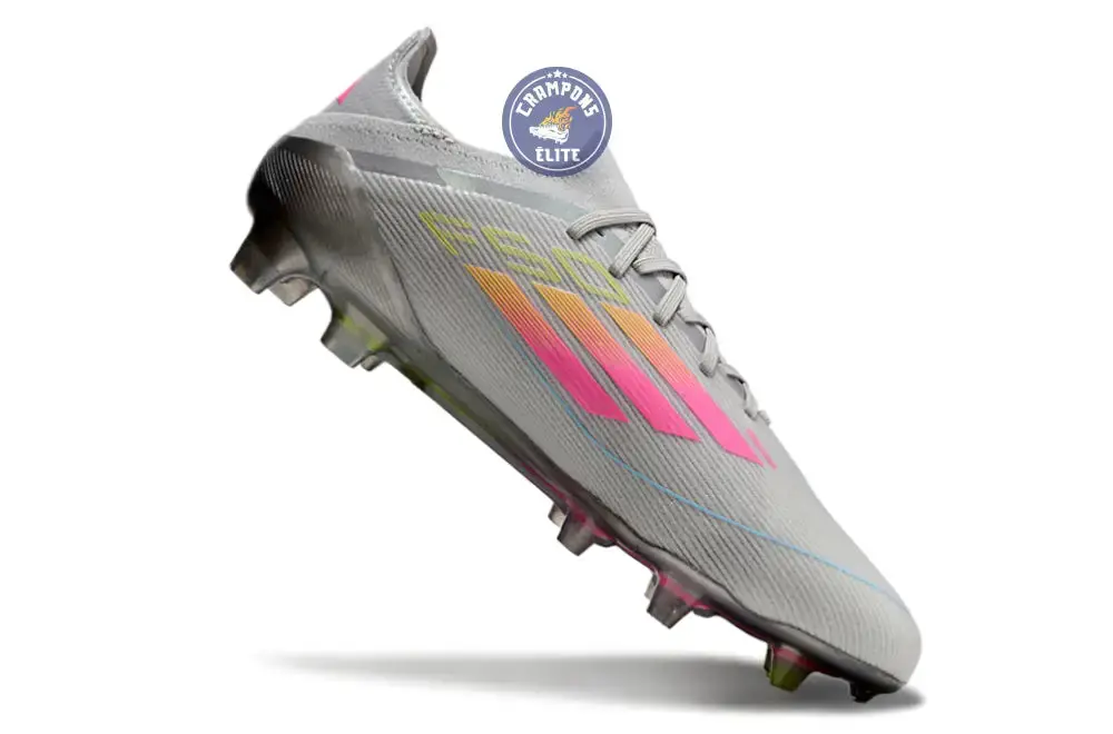 F50 Elite Lacets FG - Gris/Noir/Multicolor - Image 3