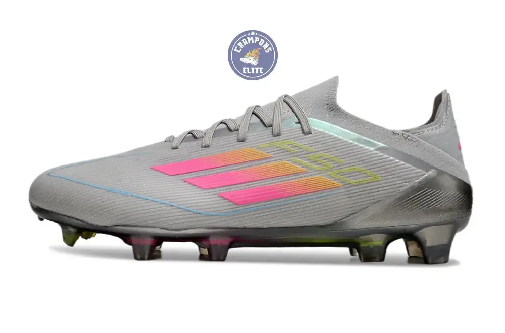 F50 Elite Lacets FG - Gris/Noir/Multicolor - Image 5