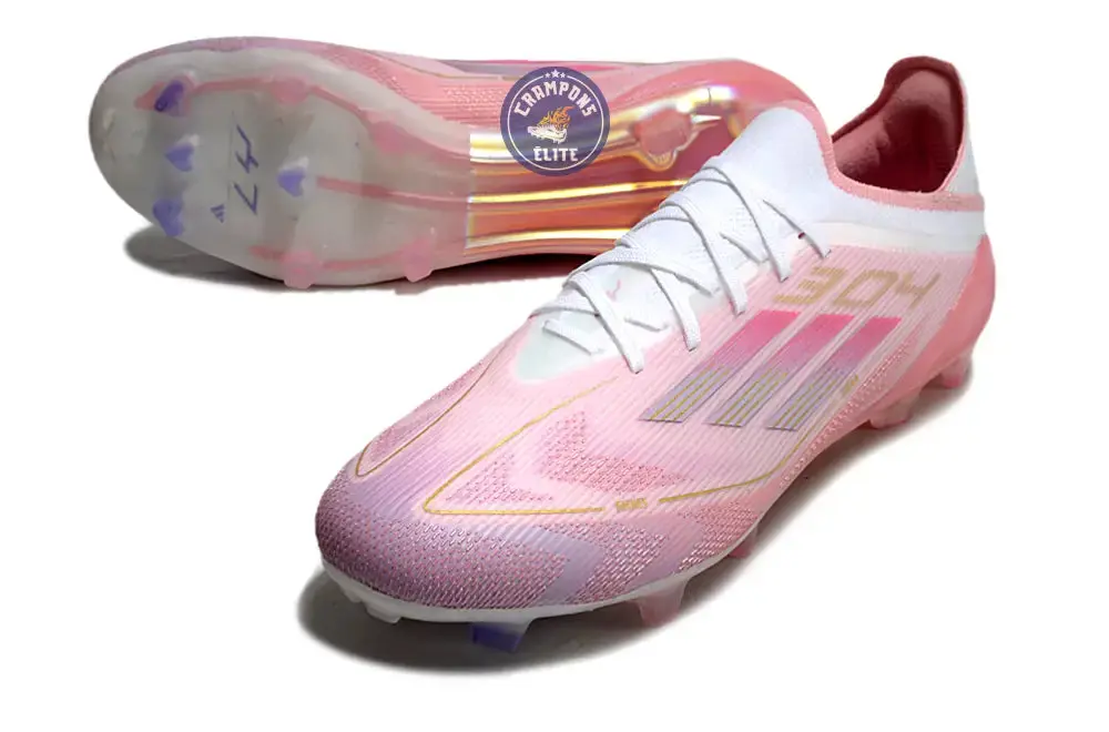 F50 Elite Lacets FG Lamine Yamal 304 - Rose clair/Purple Glow/Lite Pink ÉDITION LIMITÉE - Image 2