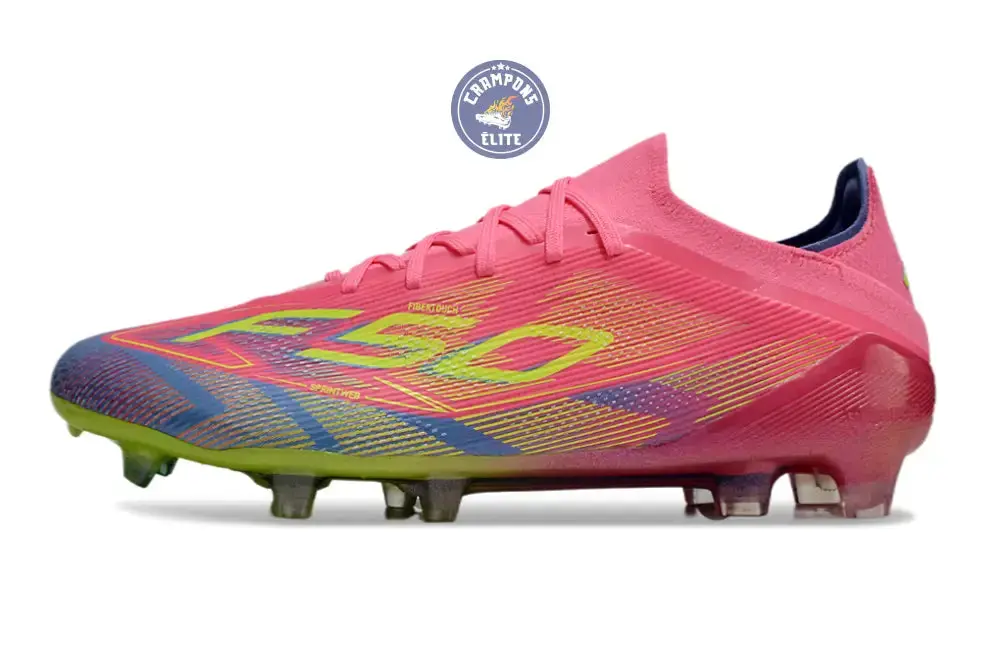 F50 Elite Lacets FG Mystic Victory - Rose/Vert/Blue Fusion - Image 5