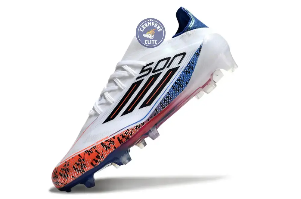 F50 Elite Lacets FG Son Heung-Min TAEGEUK7 - Blanc/Noir/Rouge ÉDITION LIMITÉE - Image 4