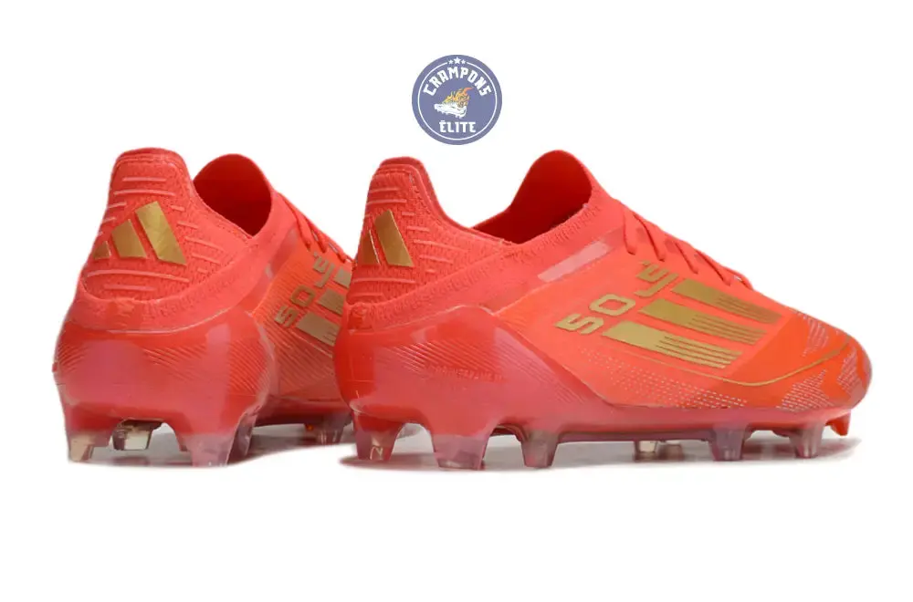 F50 Elite Lacets FG Two Horizons - Rouge/Doré/Rouge ÉDITION LIMITÉE - Image 6