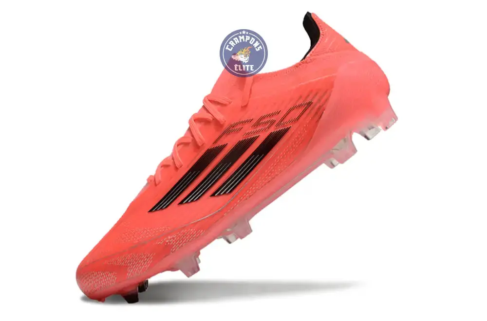 F50 Elite Lacets FG Vivid Horizon - Turbo/Aurora Black/Argenté - Image 4