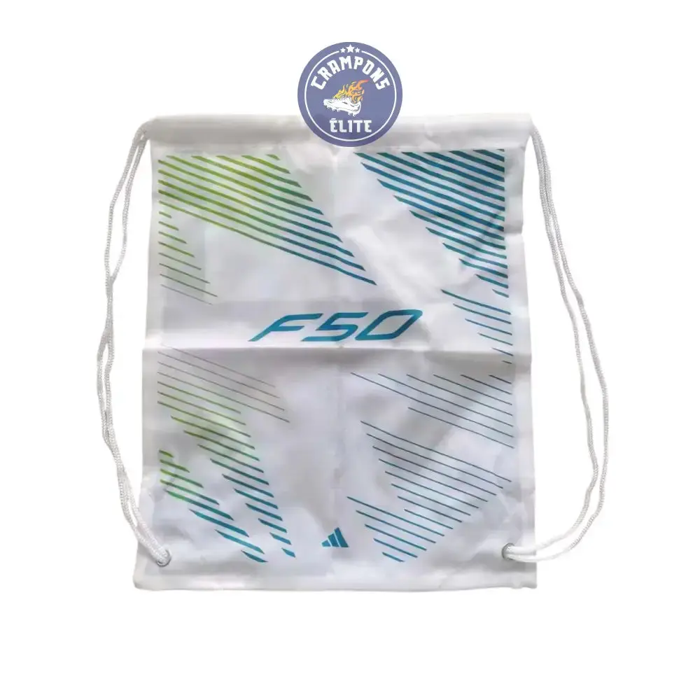 F50 Elite Lacets SG Polar Victory - Blanc/Argenté/Bleu - Image 7