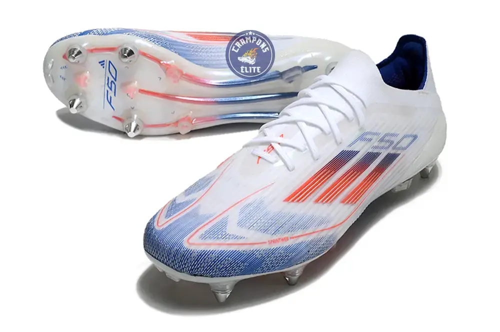 F50 Elite SG Advancement - Blanc/Rouge/Bleu - Image 2