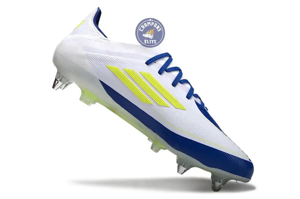F50 Elite SG - Blanc/Bleu/Jaune - Image 3