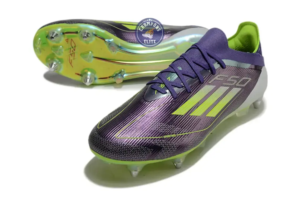 F50 Elite SG Fast Reborn - Violet/Blanc/Lucid Lemon ÉDITION LIMITÉE - Image 2