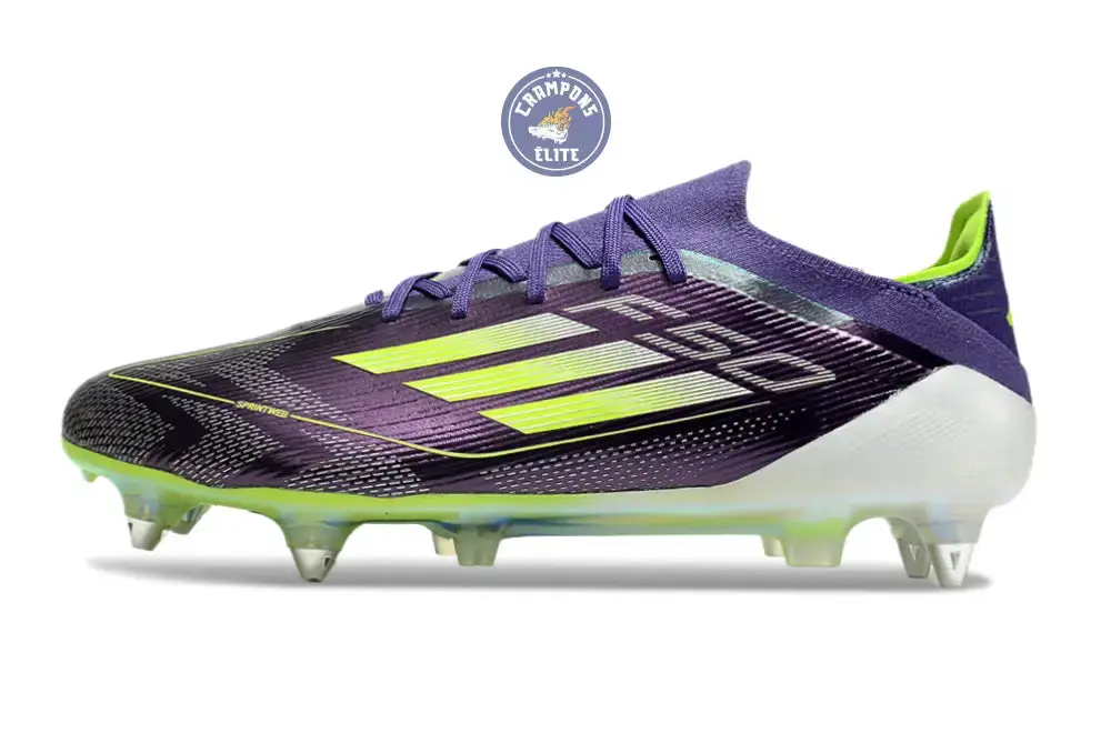 F50 Elite SG Fast Reborn - Violet/Blanc/Lucid Lemon ÉDITION LIMITÉE - Image 5