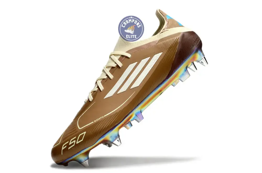F50 Elite SG - Marron/Bleu/Beige - Image 4