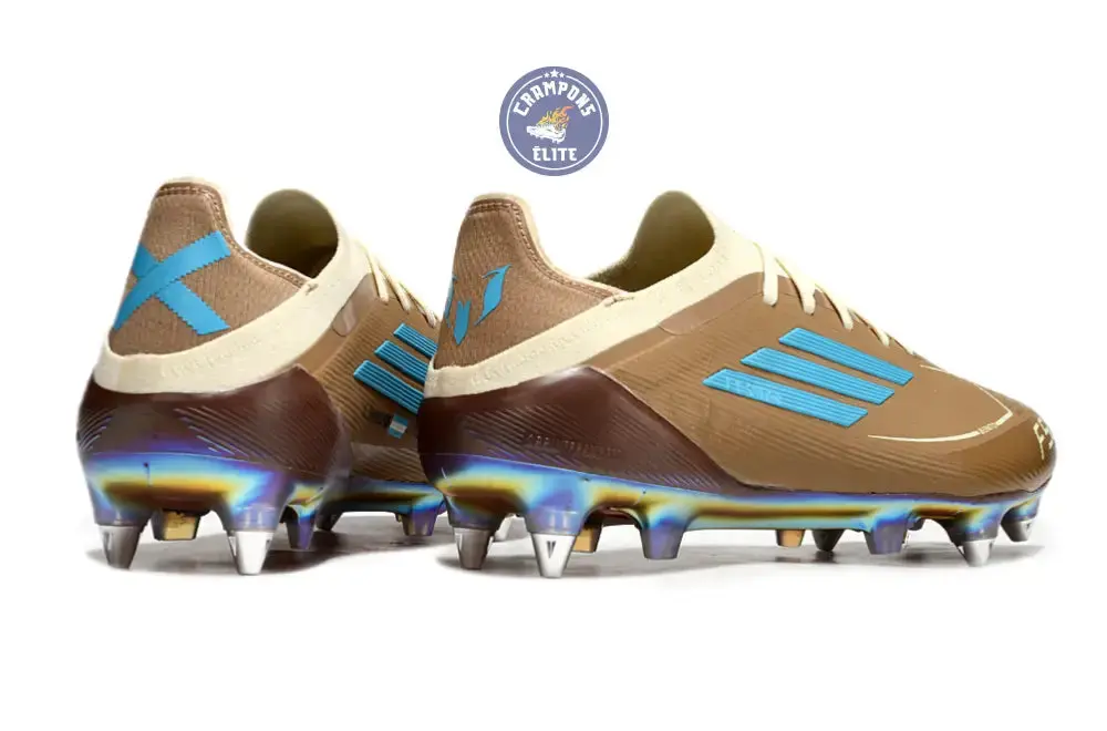 F50 Elite SG - Marron/Bleu/Beige - Image 6