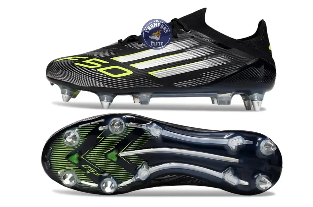 F50 Elite SG Noir/Argenté/Jaune