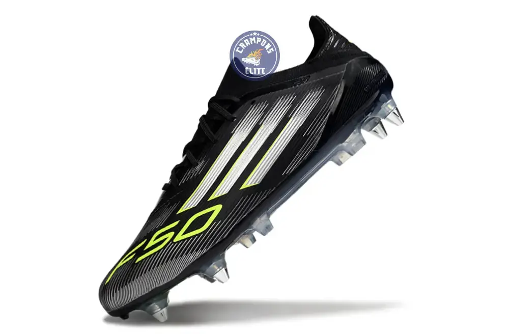 F50 Elite SG Noir/Argenté/Jaune - Image 4