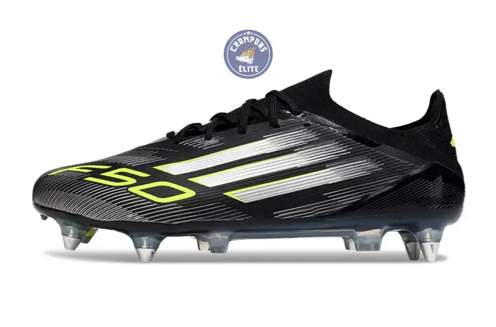 F50 Elite SG Noir/Argenté/Jaune - Image 5