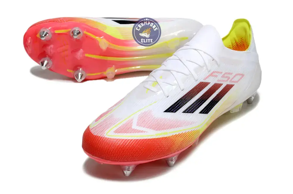 F50 Elite SG Pure Victory - Blanc/Noir/Jaune - Image 2