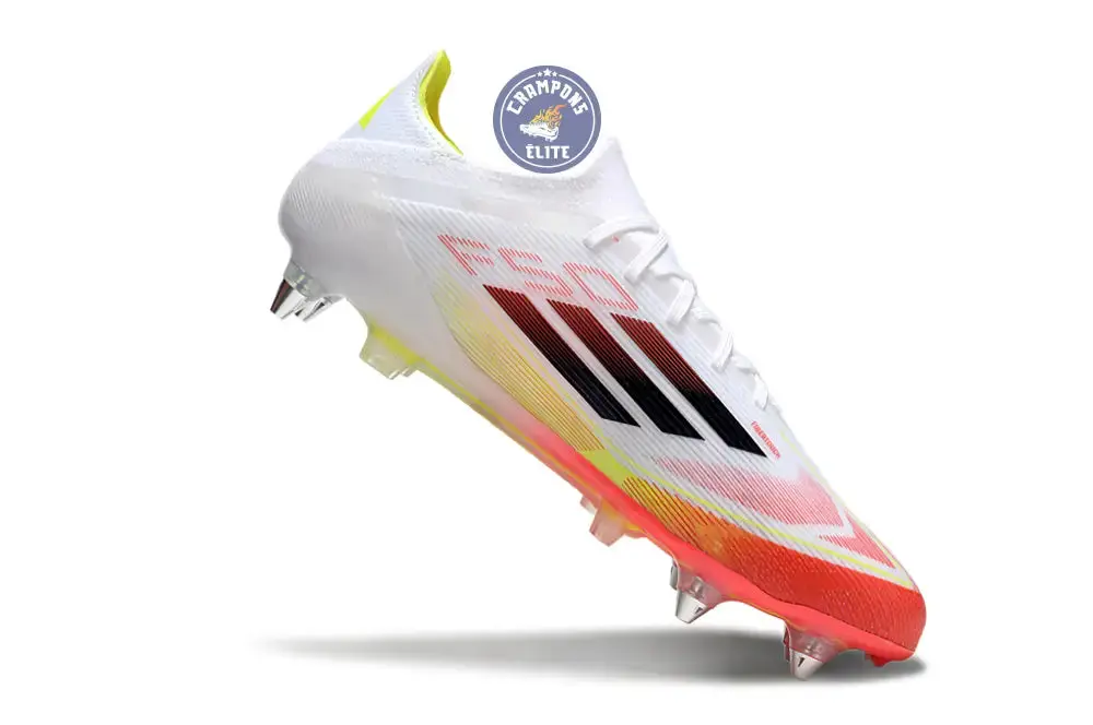 F50 Elite SG Pure Victory - Blanc/Noir/Jaune - Image 3
