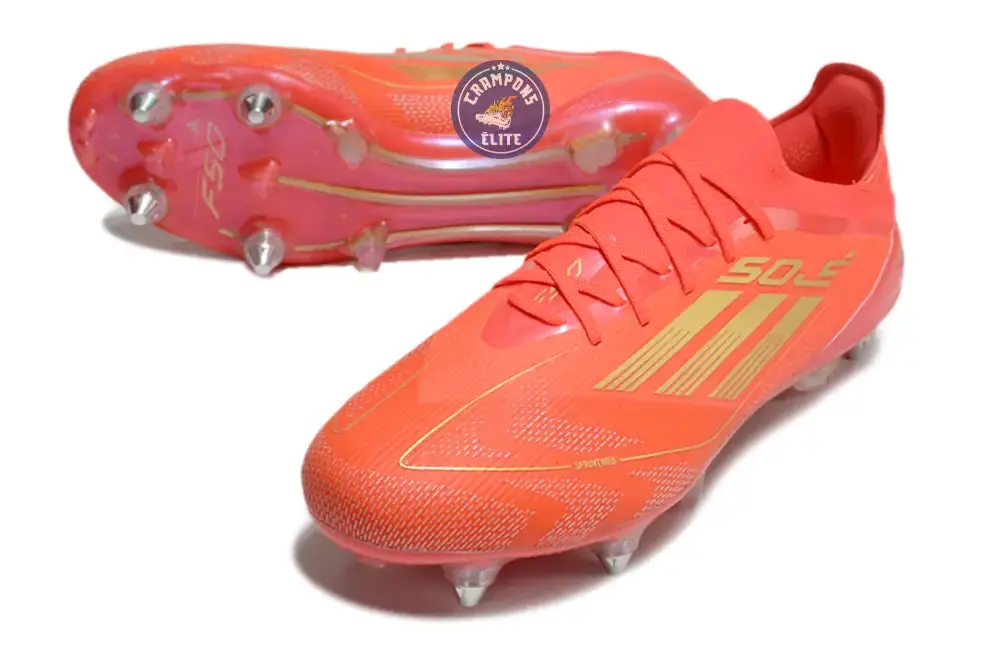 F50 Elite SG Mo Salah - Rouge/Or - Image 2