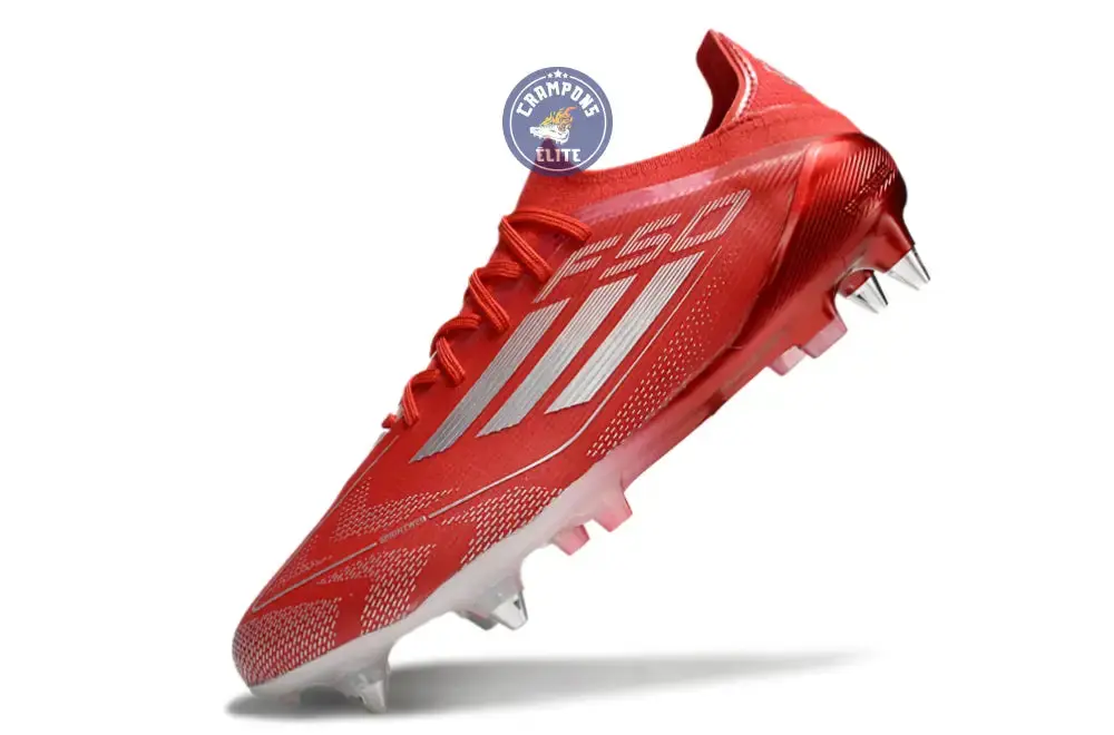 F50 Elite SG - Rouge/Argent/Blanc - Image 4