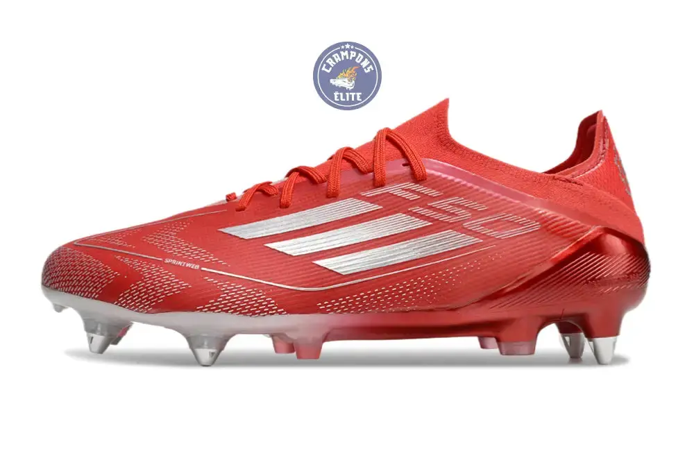 F50 Elite SG - Rouge/Argent/Blanc - Image 5