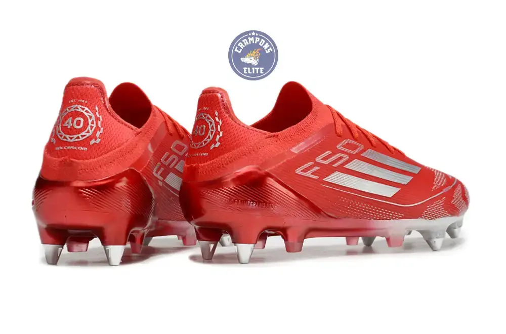 F50 Elite SG - Rouge/Argent/Blanc - Image 6