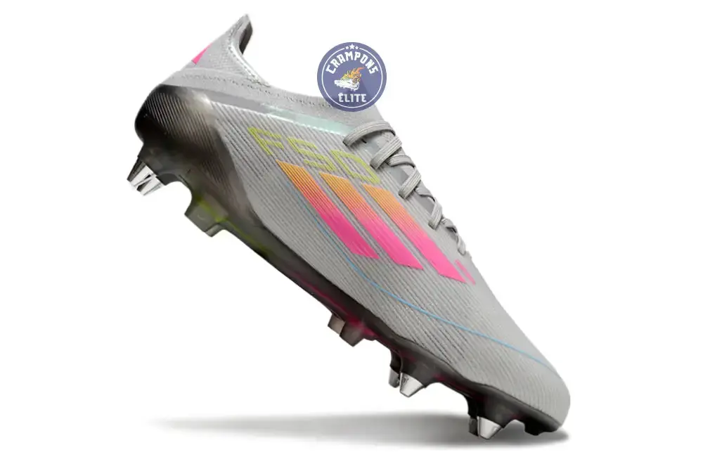 F50 Elite SG - Gris/Vert/Jaune/Rose - Image 3
