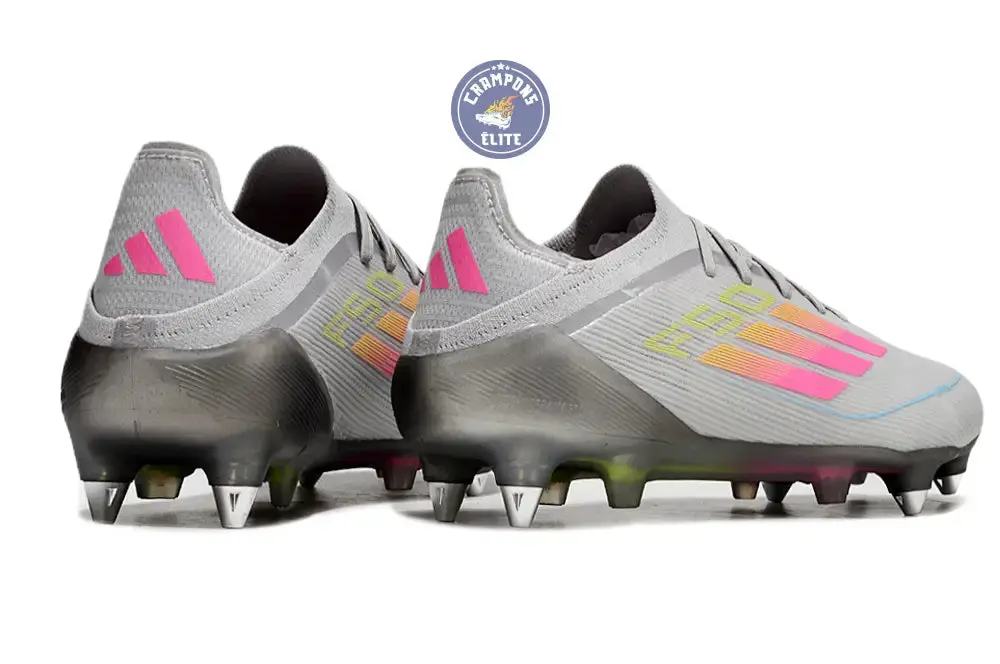 F50 Elite SG - Gris/Vert/Jaune/Rose - Image 6